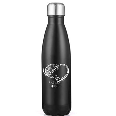 Fishing Heart' Stainless Steel Water Bottle
